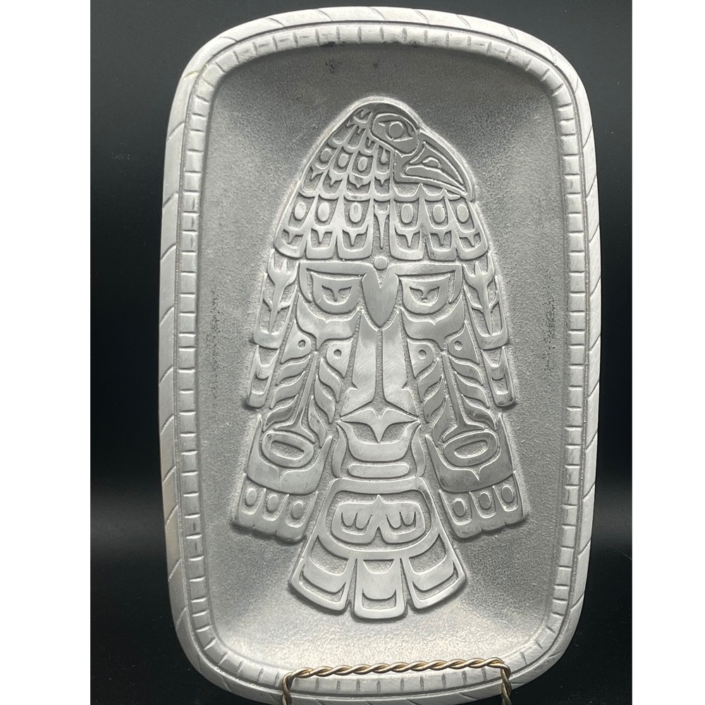 Wilton Armetale Potlatch 11" Tray Songs And Sonnets Series Raven